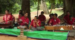 Kambodschanische Musikanten